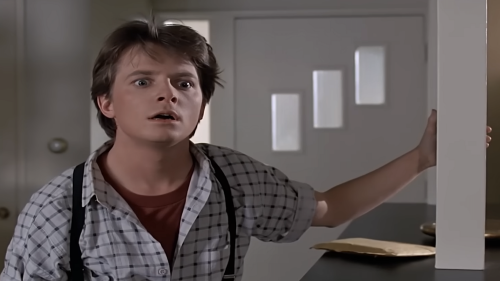 Michael J. Fox as Marty McFly