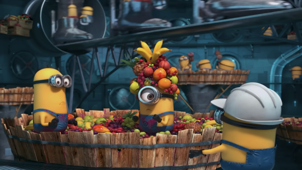 Minions’ humor in Despicable Me 2
