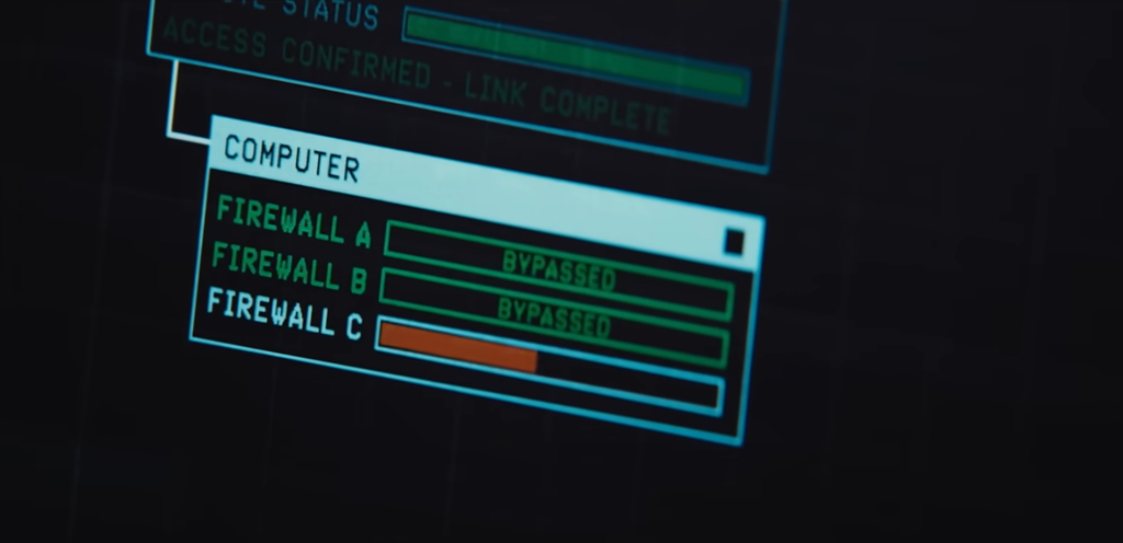 The firewall in Jason Bourne