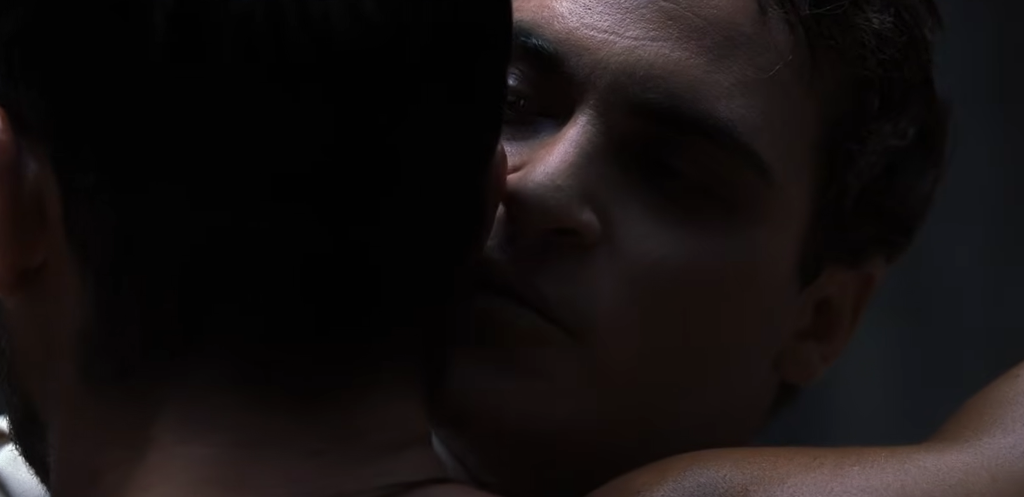 Joaquin Phoenix as Commodus in Gladiator