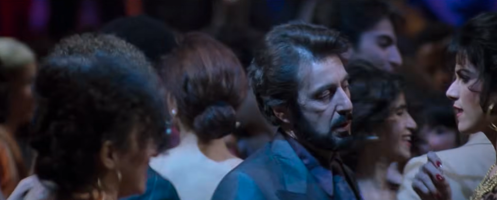 Al Pacino in a nightclub (Carlito's Way)
