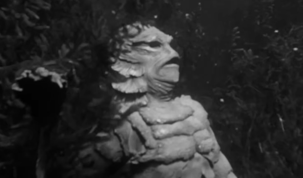 The Gill-Man underwater (Creature from the Black Lagoon)
