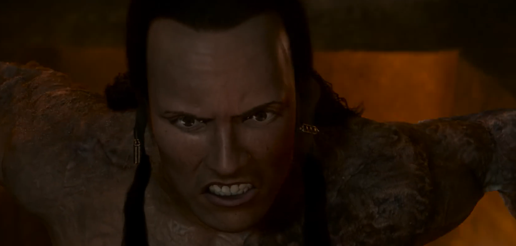 Dwayne Johnson in The Mummy Returns