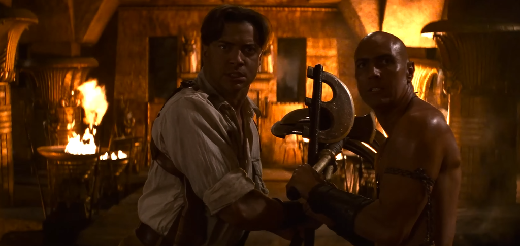 Brendan Fraser in The Mummy Returns