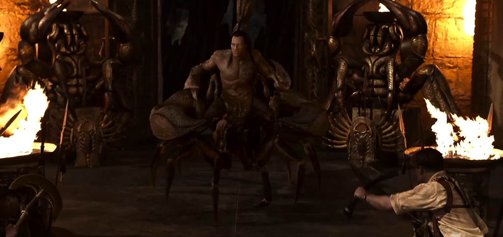 Dwayne Johnson in The Mummy Returns