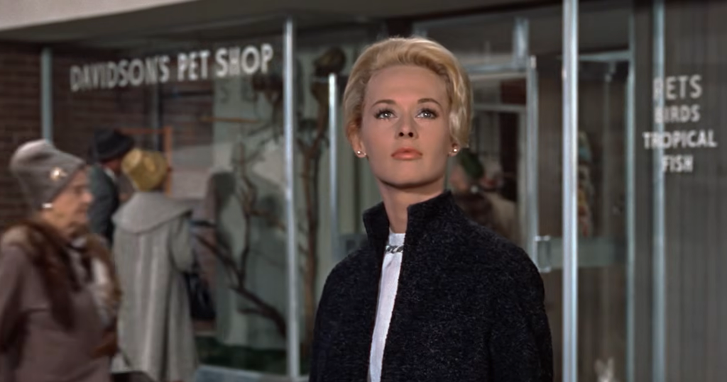 Tippi Hedren in The Birds