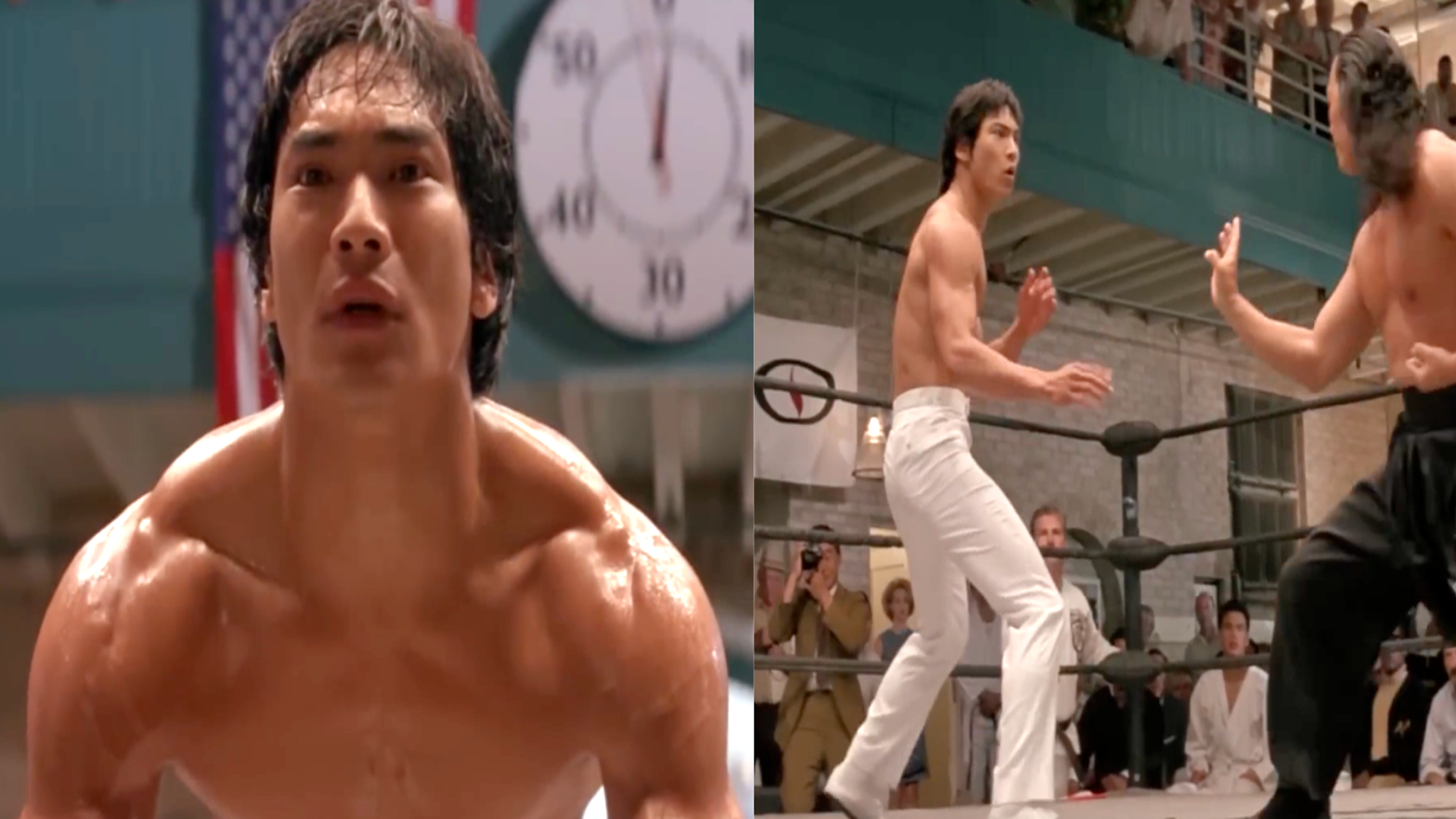 Dragon The Bruce Lee Story and 7 Secret Moves Delivered Lee-Style