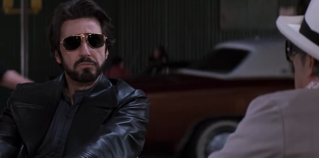 Al Pacino wearing sunglasses (Carlito's Way)