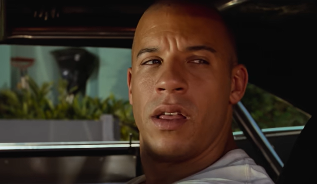 Vin Diesel in The Fast and the Furious