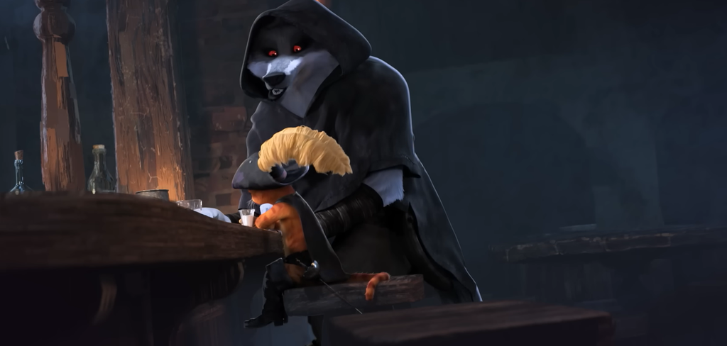 The Wolf and Puss in Boots in The Last Wish