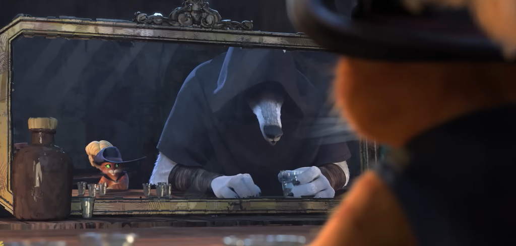 The Wolf and Puss in Boots in The Last Wish