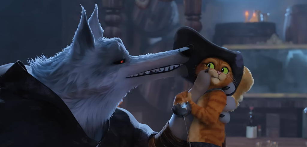 The Wolf and Puss in Boots in The Last Wish