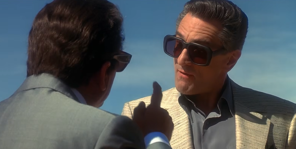 Pesci and De Niro in Casino