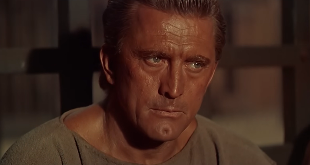 Kirk Douglas in Spartacus