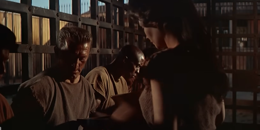 Kirk Douglas in Spartacus