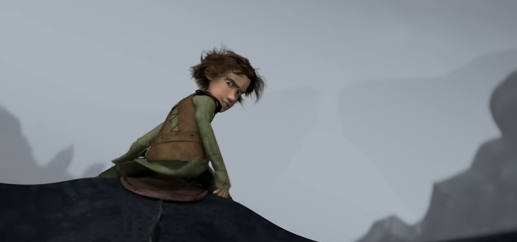 Hiccup and Toothless in How to Train Your Dragon