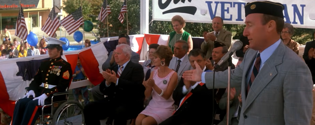 Tom Cruise in Born on the Fourth of July