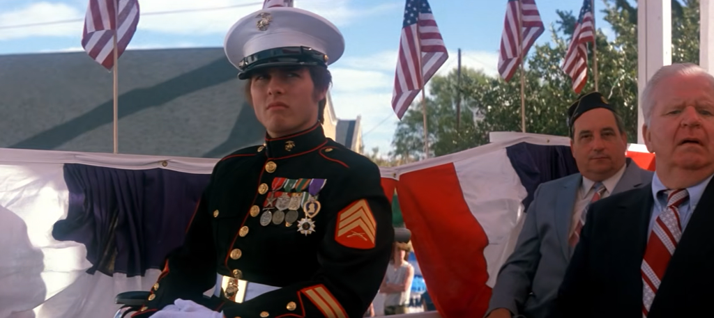 Tom Cruise in Born on the Fourth of July