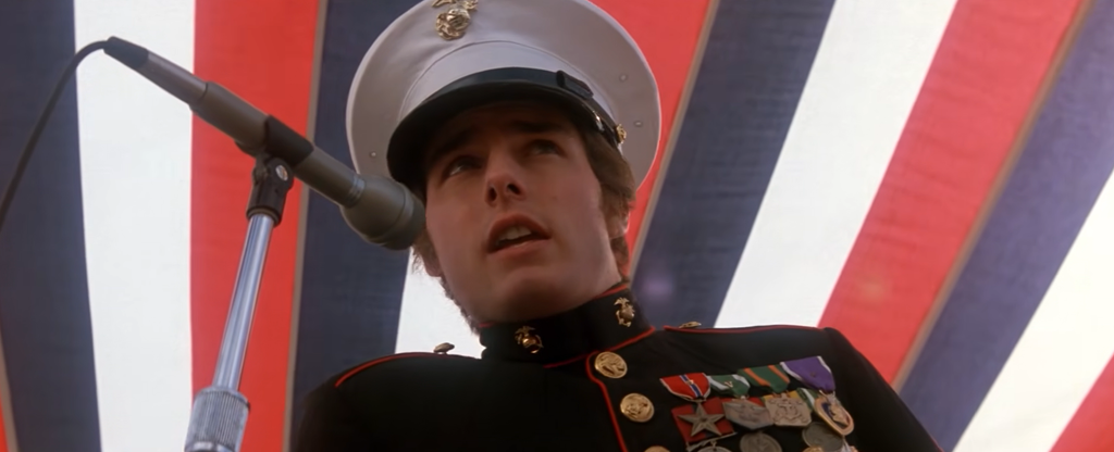 Tom Cruise in Born on the Fourth of July