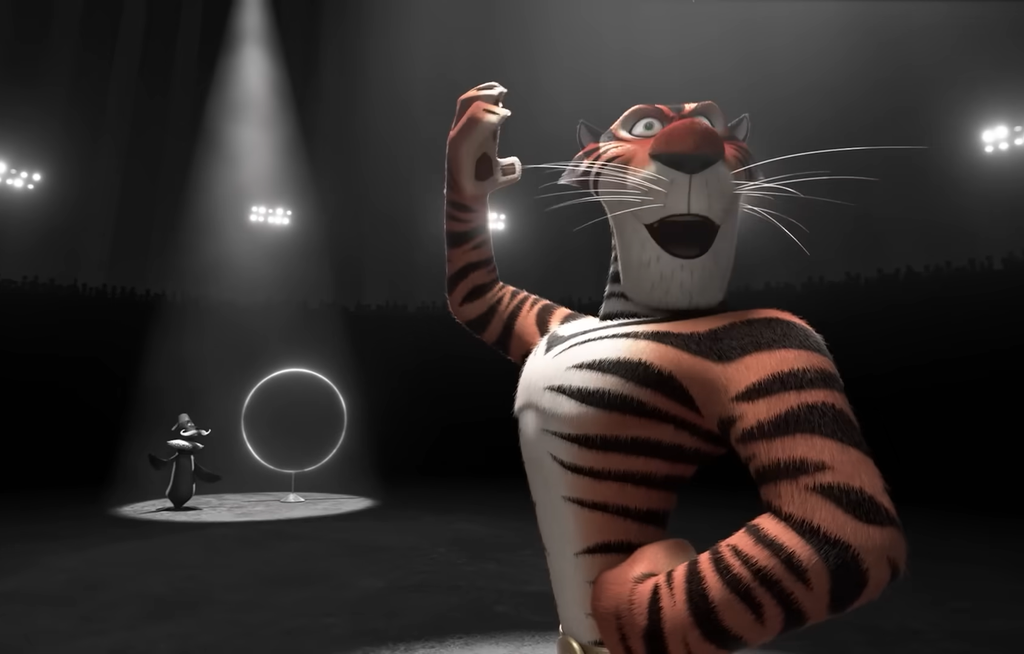 The circus in Madagascar 3