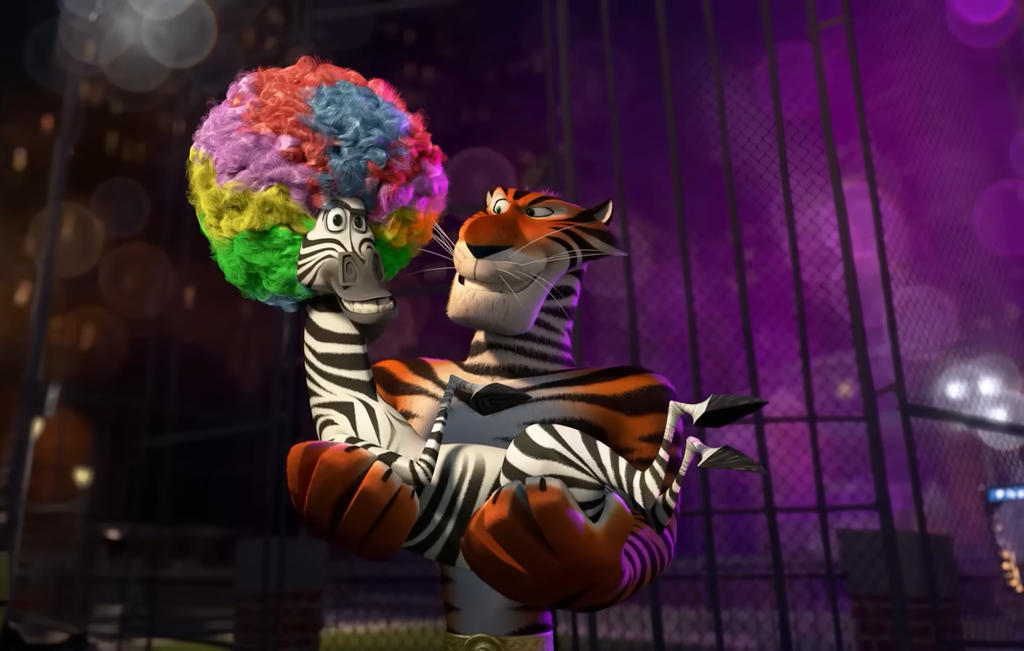 The circus in Madagascar 3