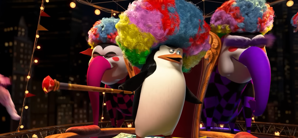 The circus in Madagascar 3