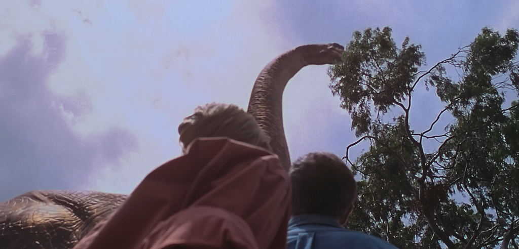 The Brachiosaurus in Jurassic Park