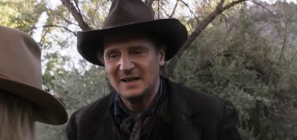 Liam Neeson in A Million Ways to Die in the West