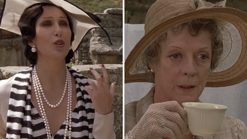 Tea with Mussolini (1999) - Maggie Smith and Cher 
