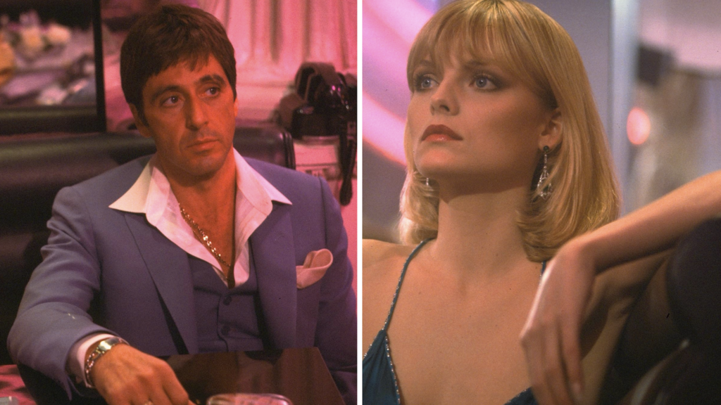 Tony Montana in Scarface (1983)