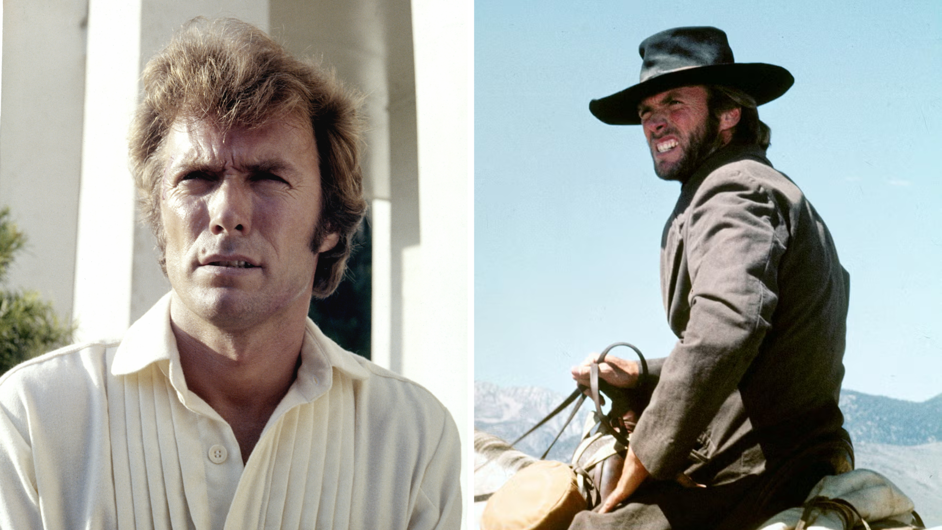 Clint Eastwood in The Beguiled and High Plains Drifter