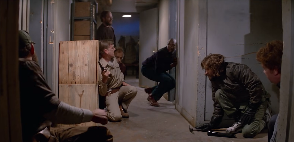 The group of survivors in The Thing