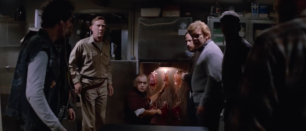 The group of survivors in The Thing