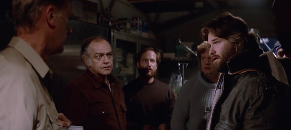 The group of survivors in The Thing