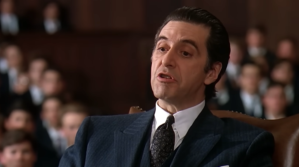 Al Pacino in Scent of a Woman