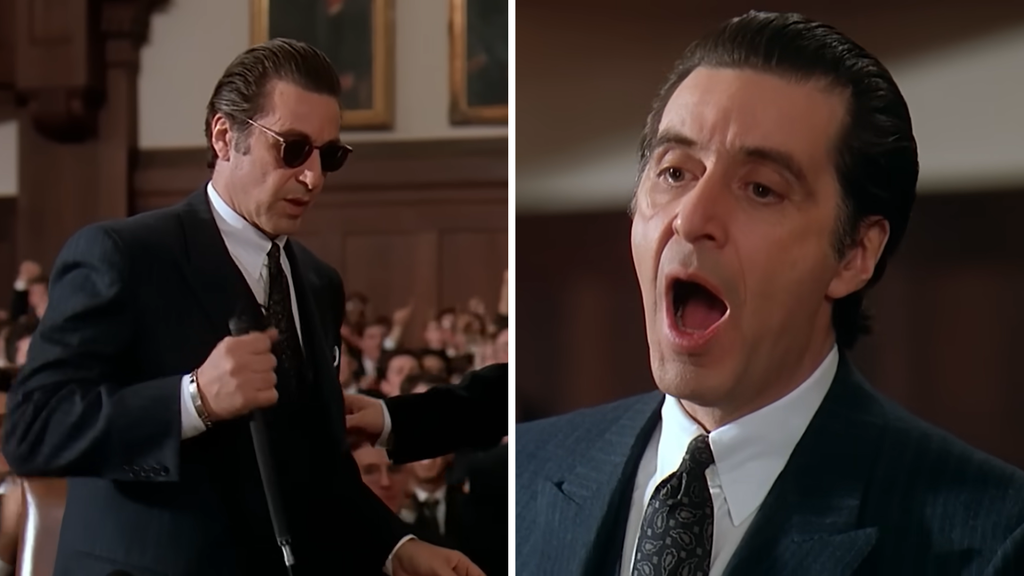 Al Pacino in Scent of a Woman