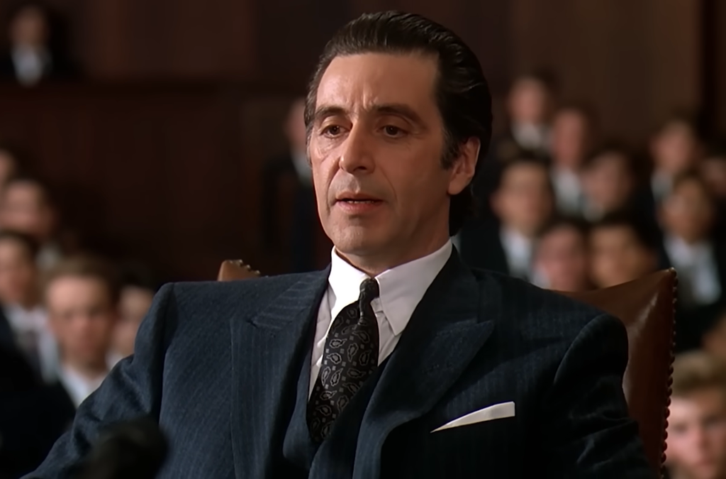 Al Pacino in Scent of a Woman