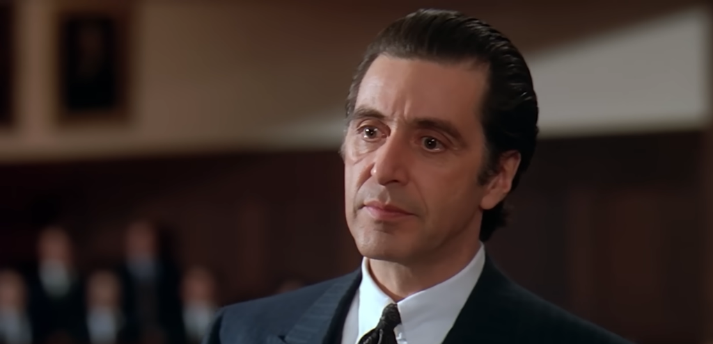 Al Pacino in Scent of a Woman