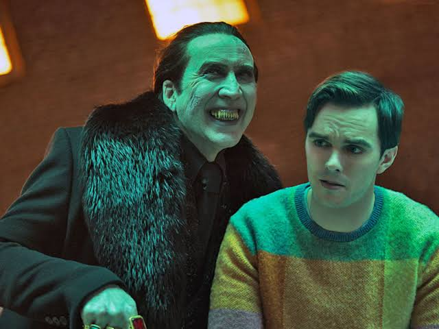 Nicolas Cage and Nicholas Hoult in Renfield