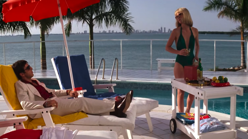 Tony Montana in Scarface (1983)