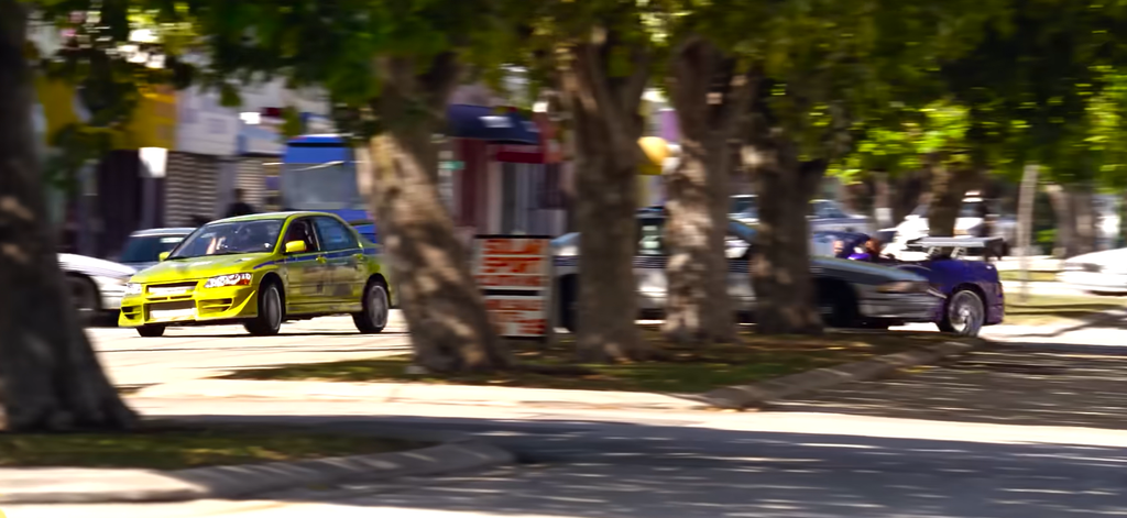 Car Scramble in 2 Fast 2 Furious