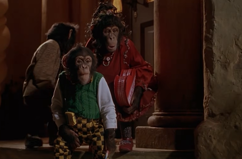 Monkeys in Babe: Pig in the City