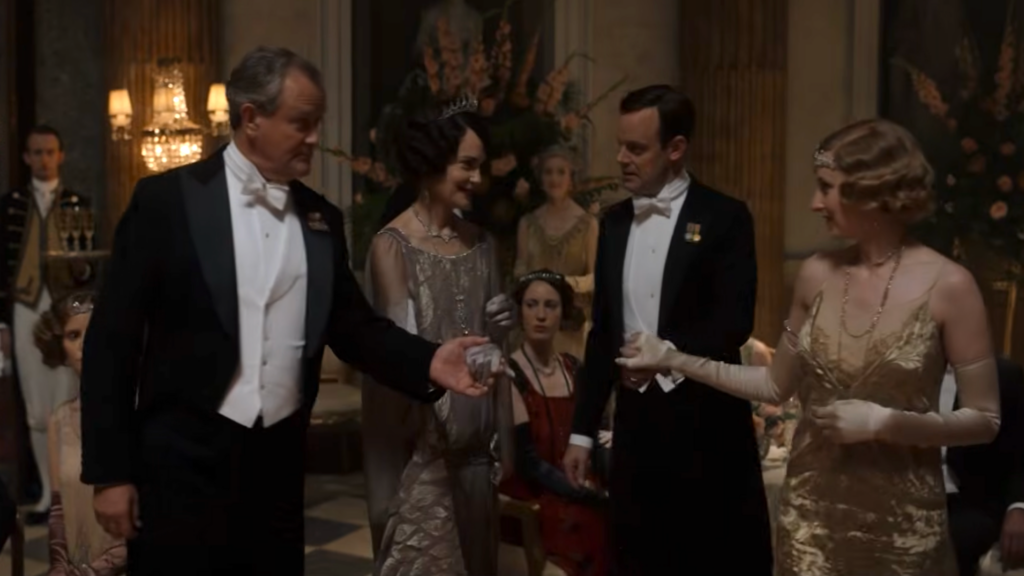 1920s ballroom in Downton Abbey 