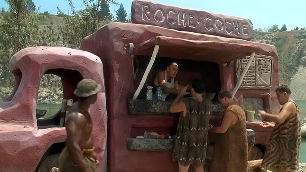Food Trucks in The Flintstones